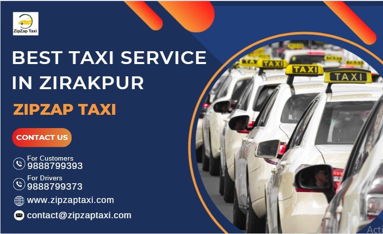 Taxi Service in Zirakpur | ZipZap Taxi - One Way & Outstation Cabs