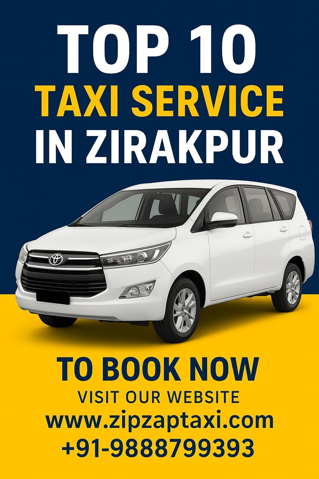 Top 10 Best Taxi Services in Zirakpur