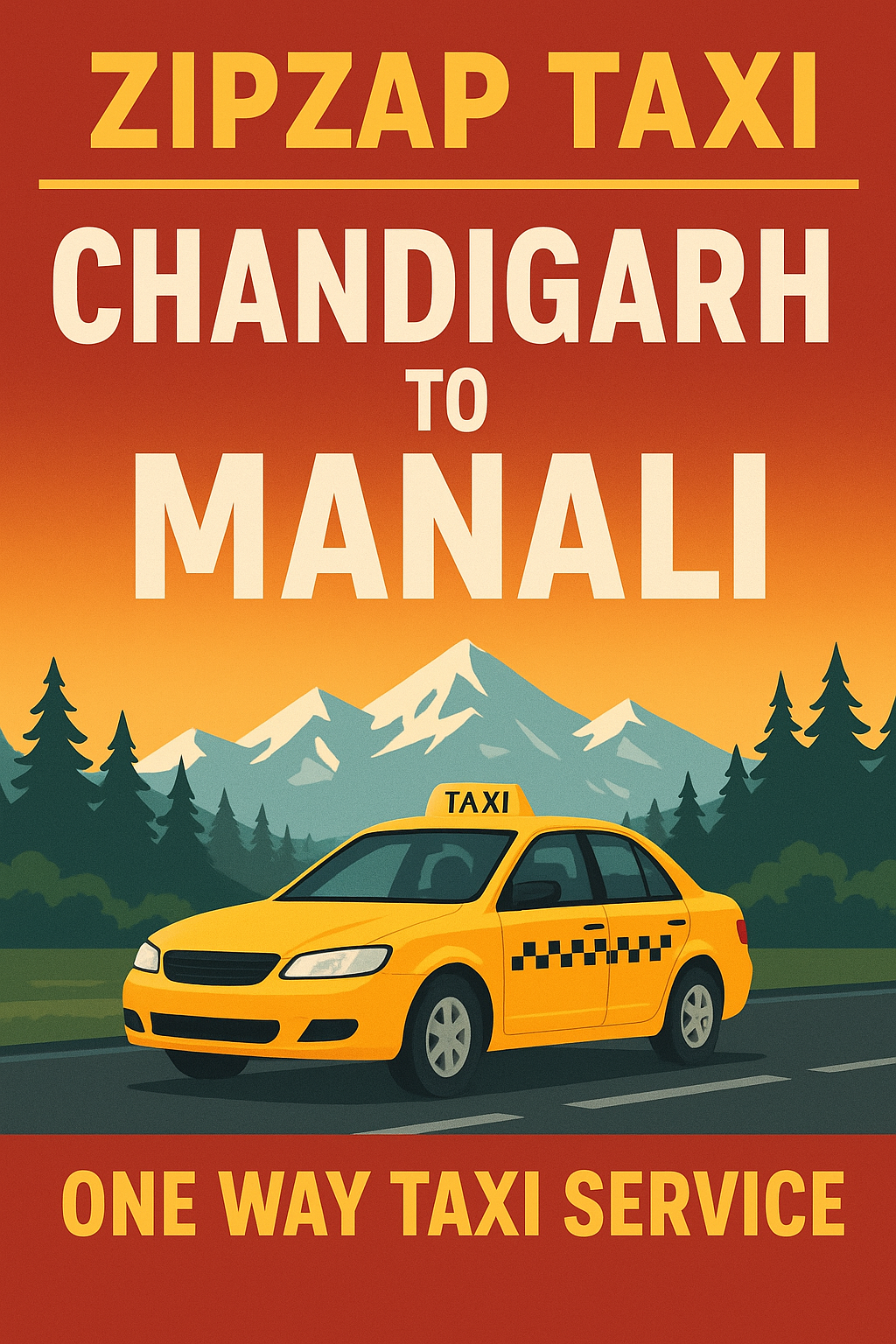 Chandigarh to Manali One Way Taxi – Fares Starting ₹3270