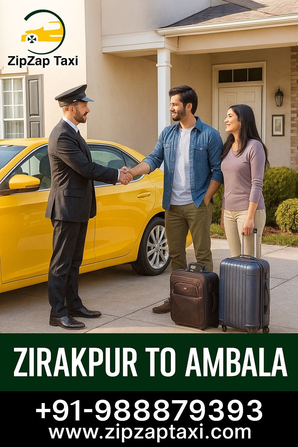 Zirakpur to Ambala Cab Service – Your Stress-Free Ride