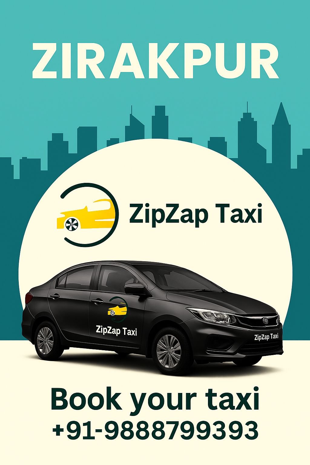 Popular Taxi Routes from Zirakpur – Safe & Affordable Cabs by ZipZap Taxi