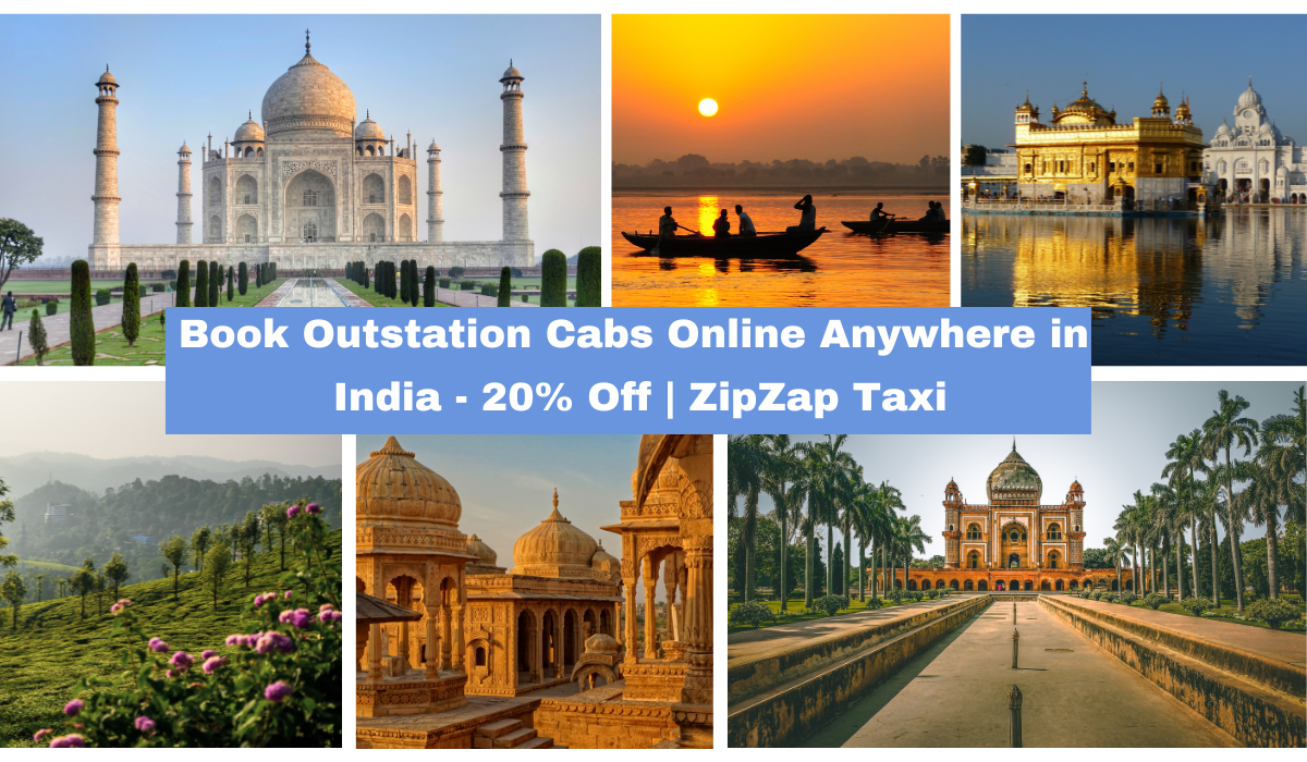 Book Outstation Cabs Online Anywhere in India - 20% Off | ZipZap Taxi