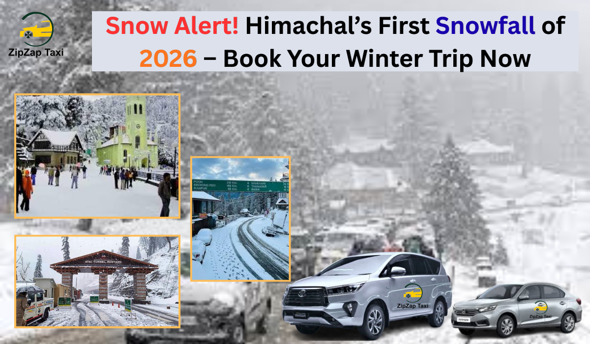 Snow Alert! Himachal’s First Snowfall of 2026 – Book Your Winter Trip Now