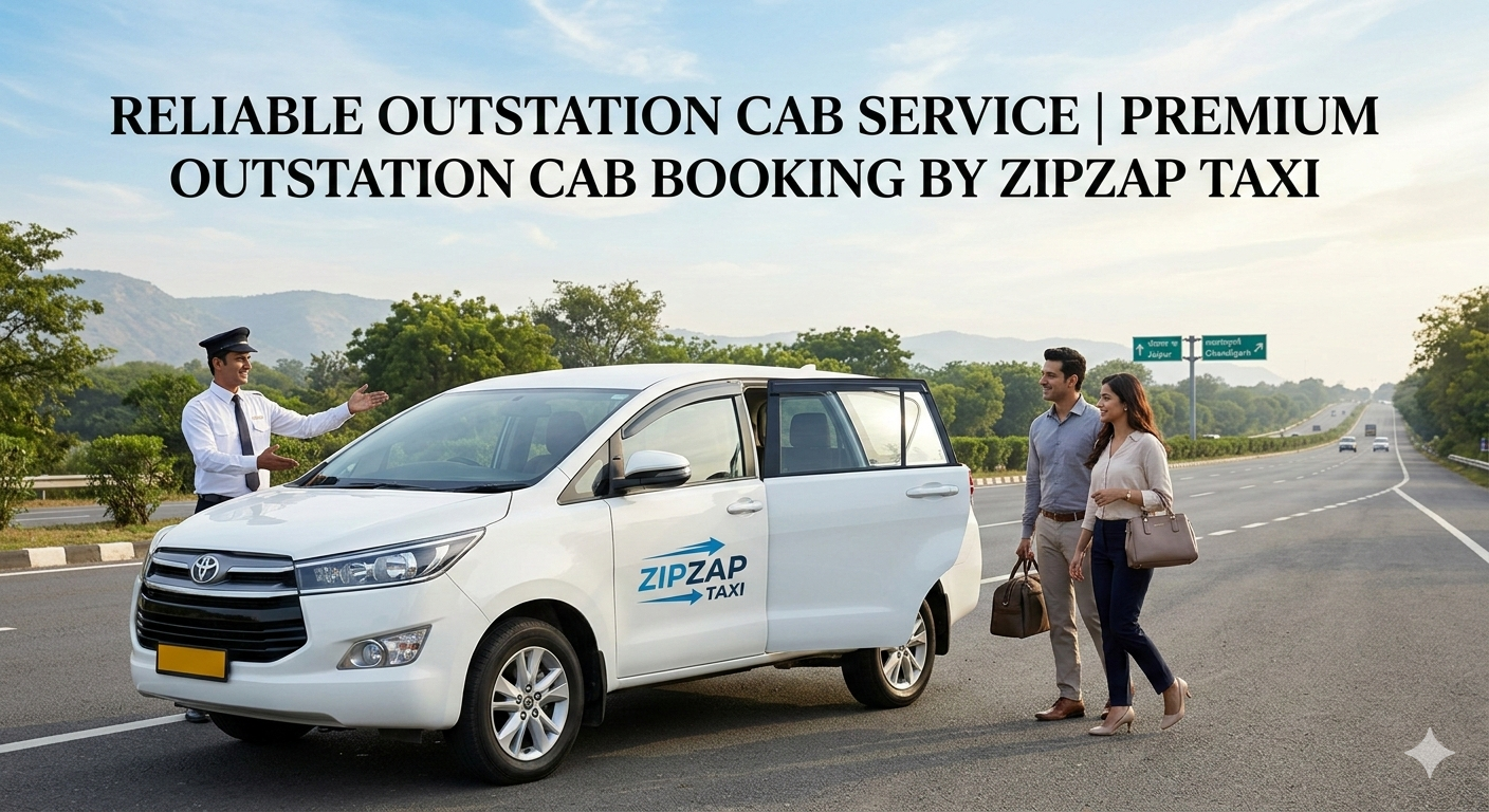 Reliable Outstation Cab Service | Premium Outstation Cab Booking by ZipZap Taxi