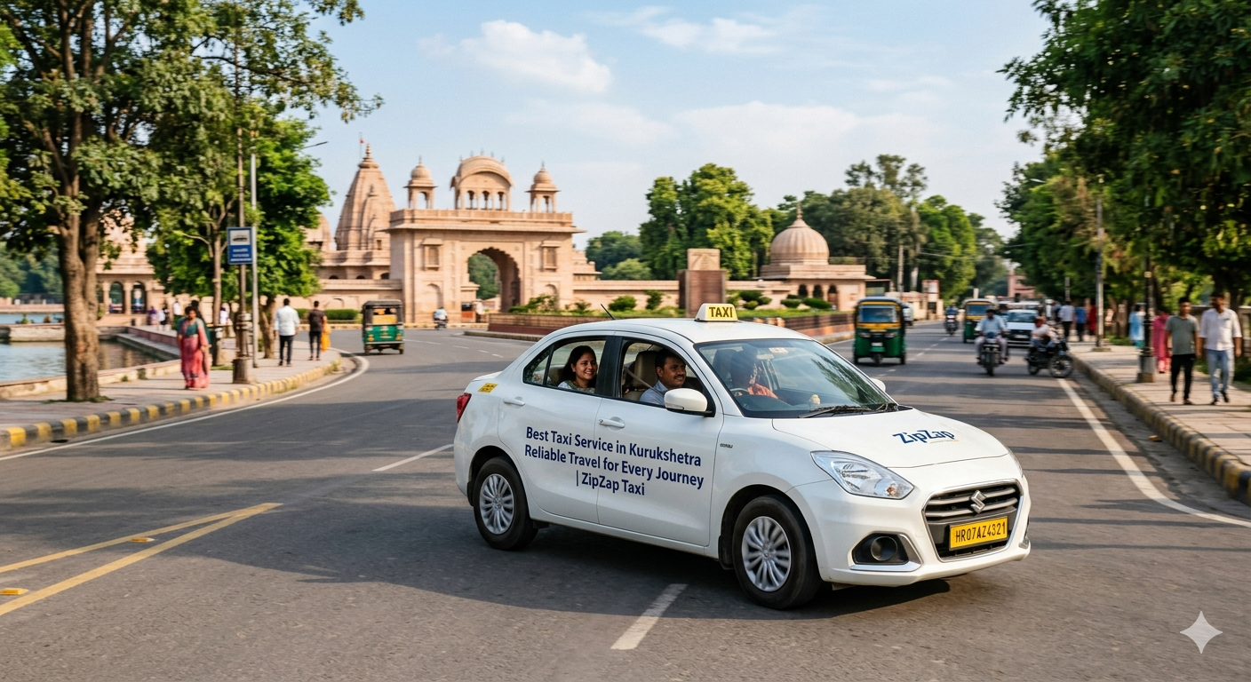 Best Taxi Service in Kurukshetra | Reliable Travel for Every Journey | ZipZap Taxi