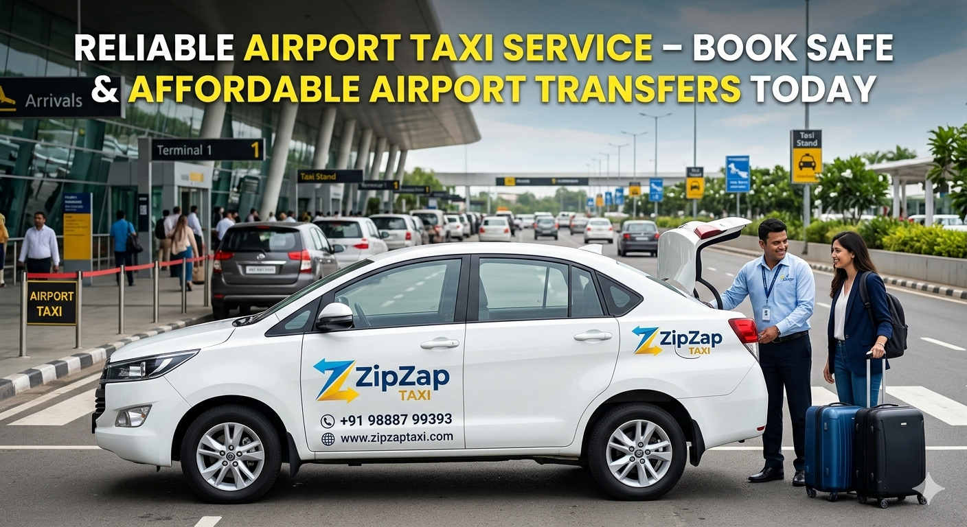 Reliable Airport Taxi Service – Book Safe & Affordable Airport Transfers Today - ZipZap Taxi